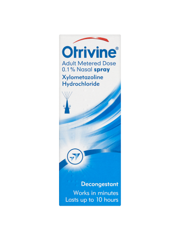 Otrivine Adult Metered Dose 0.1% Nasal Spray 10ml