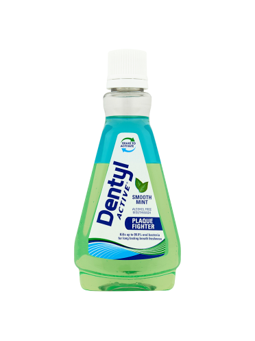 Dentyl Active Plaque Fighter Smooth Mint Mouthwash 100ml