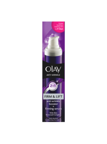 Olay Anti-Wrinkle Firm & Lift 2in1 Anti-Ageing Cream + Firming Serum 50ml