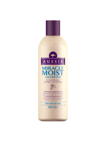 Aussie Shampoo Miracle Moist for dry damaged hair 300ml