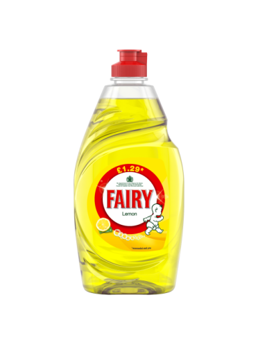 Fairy Lemon Washing Up Liquid 433ml PMP