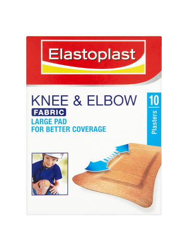 Elastoplast Knee & Elbow Fabric 10 Plasters