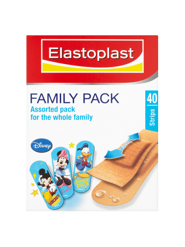 Elastoplast Disney Family Pack Plasters 40 Strips