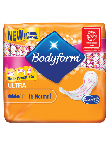 Bodyform 16 Normal Ultra Towels