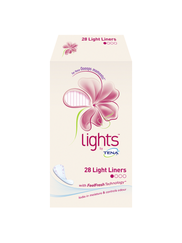 lights by TENA Light Liners (28 Liners)