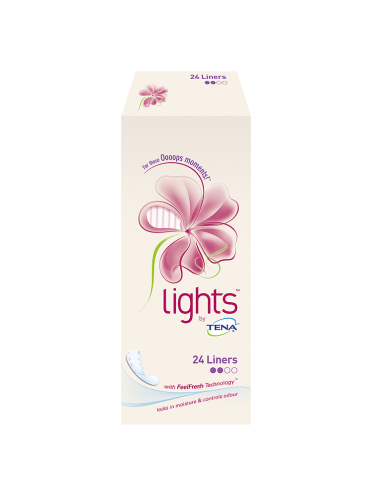 lights by TENA Liners (24 Liners)