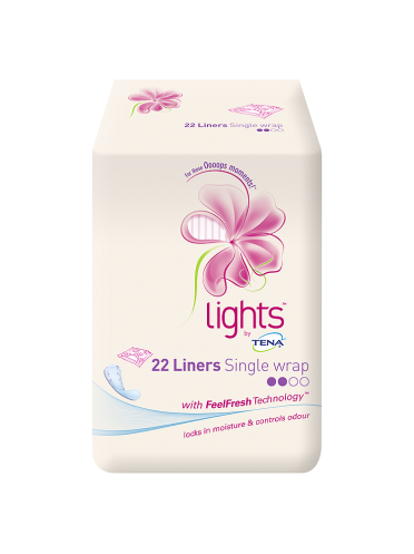 lights by TENA 22 Liners