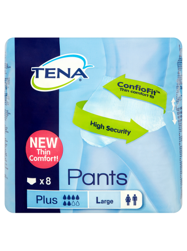 TENA Plus 8 Pants Large