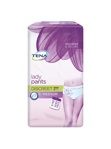 TENA Lady Pants Discreet 6 Medium