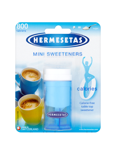 Hermesetas Mini Sweeteners 800 Tablets 12.0g