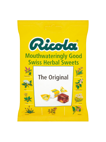 Ricola Mouthwateringly Good Swiss Herbal Sweets The Original 70g