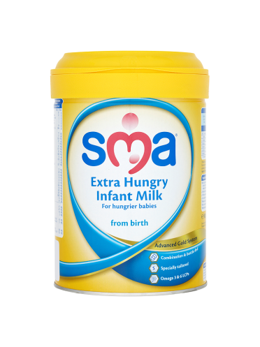 SMA Extra Hungry Infant Milk From Birth 900g