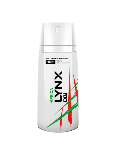 Lynx Dry Africa Aerosol Anti-Perspirant Deodorant 150ml