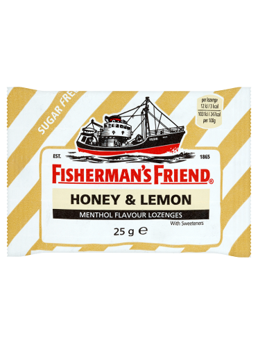Fisherman's Friend Honey & Lemon Menthol Flavour Lozenges 25g